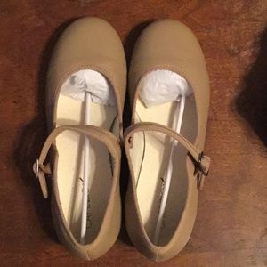 Capezio 3800 Mary Jane Tap Shoes-Caramel-6.5W-NEW